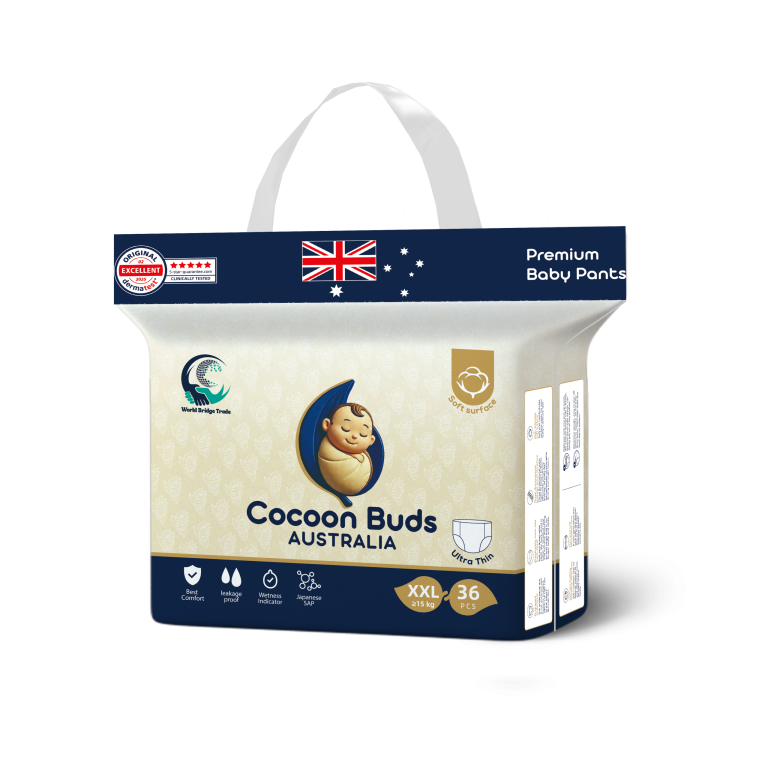 Cocoon Buds Diaper XXL-36(Pack of 36)