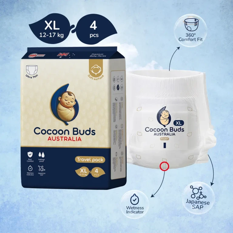 Second image of Cocoon Buds Diaper / Travel Pack XL/ 4 pcs